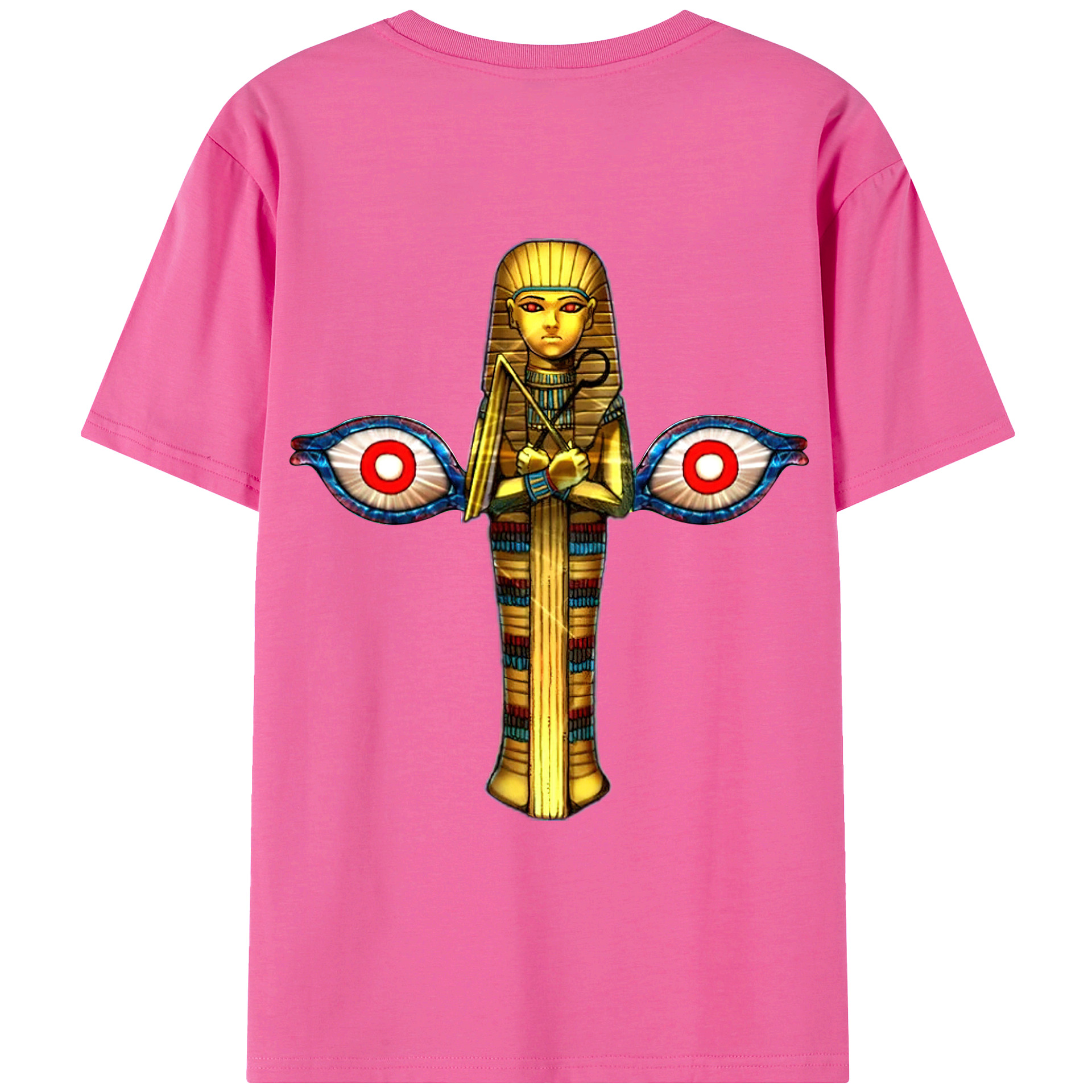 遊☆戯☆王 Yu-Gi-Oh! レディース半袖Tシャツ(バックプリント)